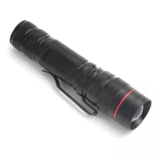 Linterna De Bolsillo Led Ewtto Zoom Super Potente