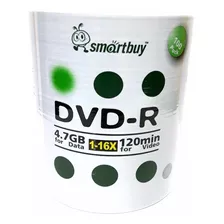 200 Mídia Virgem Dvd Smartbuy Logo 4.7gb Dvdr