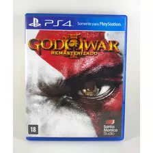 God Of War Iii Remasterizado Ps4 Mídia Física