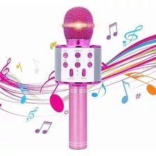 Microfone Do Karaoke De Bluetooth Com 3.5mm Jack Recarregáve
