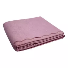 Colcha Piquet Capela Tognato Solteiro Jacquard 100% Algodão Cor Rose