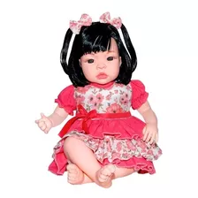 Boneca Baby Kiss Estilo Reborn Menina Sid Nyl