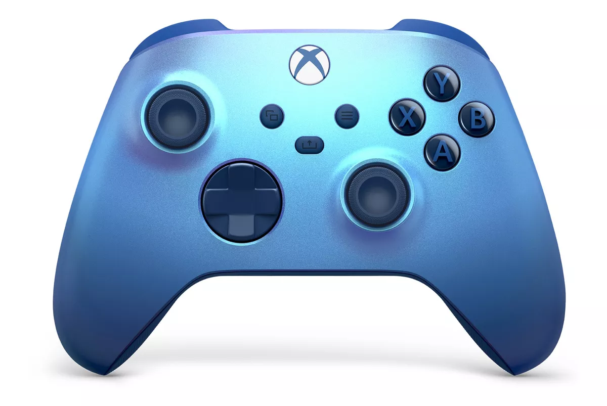 Controle Joystick Sem Fio Microsoft Xbox Wireless Controller Series X|s Aqua Shift Special Edition