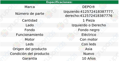 Faro Der O Izq Bmw 120i Del 2016 Al 2017 Depo Foto 4