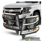 Par Faros Negro Ahumado Chevrolet Tahoe Lt 2004 4.8l