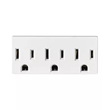 Adaptador De Triple Salida 697w 15 Amperios, 125 Voltio...