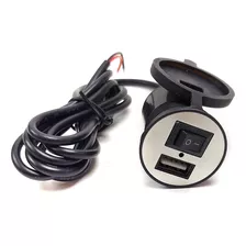 Interruptor Luces Universal Para Motos Con Puerto Usb