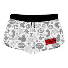 Short Praia Feminino Mickey Mouse Aw, Shucks Ref0228