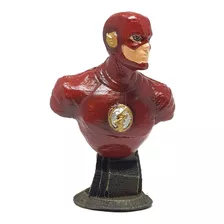 Boneco The Flash Barry Allen Estatua Em Resina 12 Cm