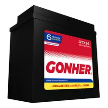 Acumulador Gel Agm Gonher Zx1400 Ninja Zx-14r Abs Se 17 - 18