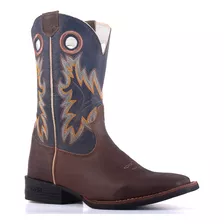 Bota Durango Texana Country Bordada Couro Resistente