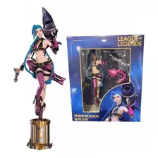 Jinx Estátua 22cm - League Of Legends Action Figure