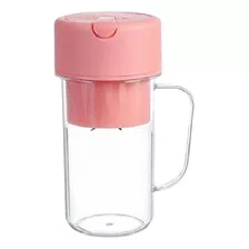 Mini Liquidificador Portátil Recarregável Mixer Canudo 420ml