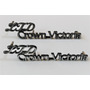 Emblema Cofre Crown Victoria Ford