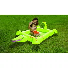 Poolmaster Cocodrilo Spray Inflable Para Niños Y Piscina De