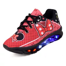 Tenis Infantil De Led Meninas Personagem Luzinha Feminino