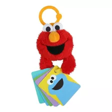 Juguete Sonaja Bright Starts Libro Abc Elmo Peluche Colgante Color Rojo