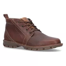 Bota Transition M4m Hombre En Piel Café Original Caterpillar