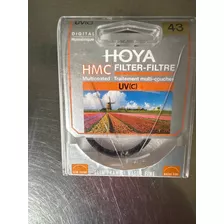 Filtro Uv Lente 43mm Hoya Hmc