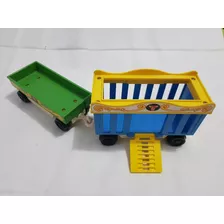 Vagones De Tren Fisher Price De Los Años 70´s