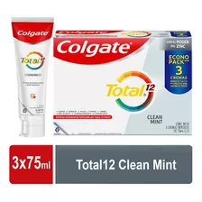 Colgate Total12 Clean Mint X 3 - Ml A $ - mL a $137