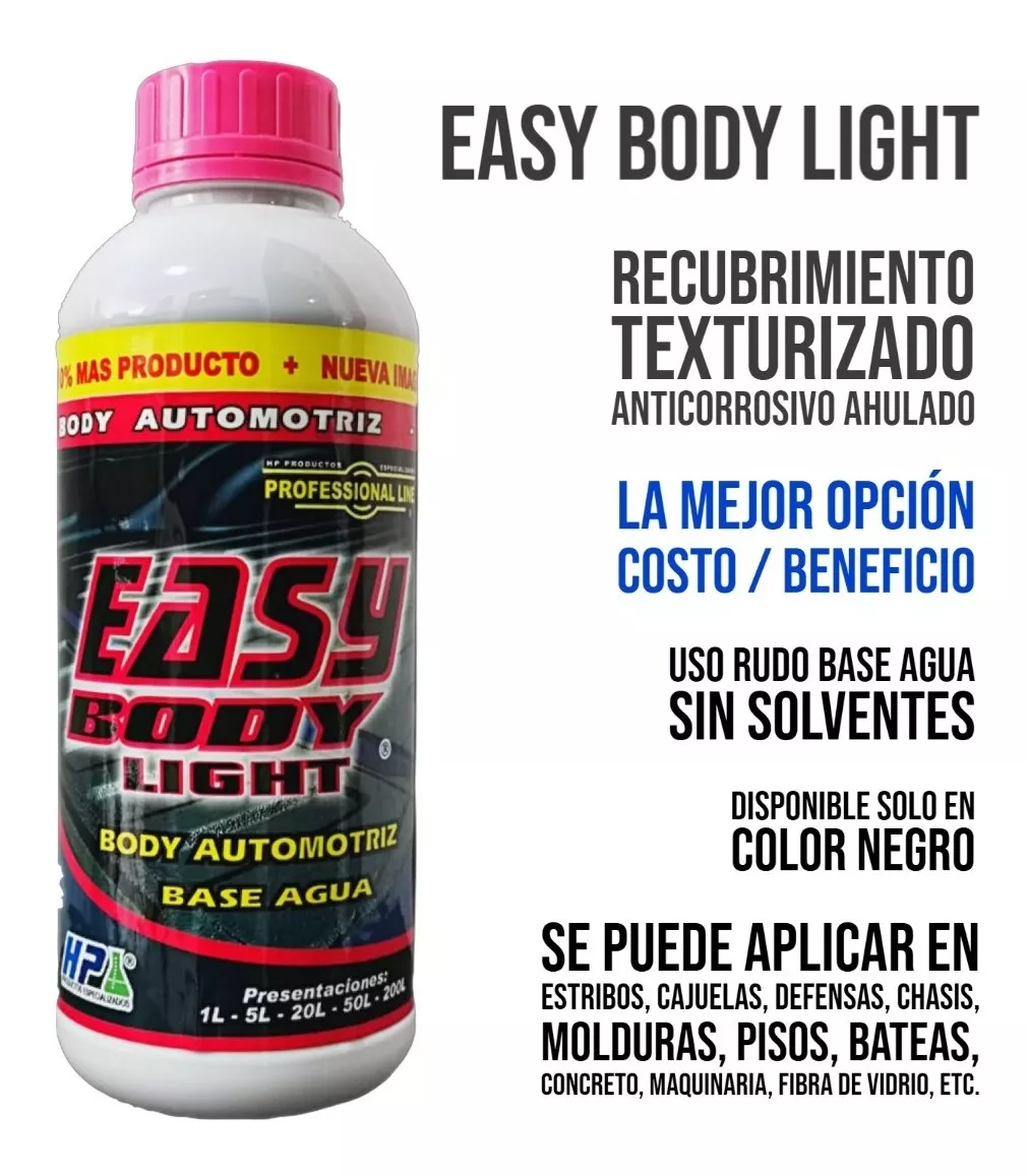 Easy Body Light Recubrimiento Texturizado Anticorrosivo 1l