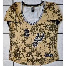 Jersey Dama Spurs San Antonio Nba adidas Kawhi Leonard 2xl