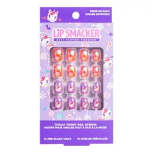 Lip Smacker Unicorn Holiday Press On Nails Stocking Regalos 