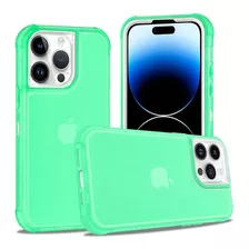 Funda Para iPhone 360, Azul Turquesa Matte