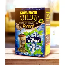 Erva Tereré Uhde Ice Mentol 500g 8 Unidades