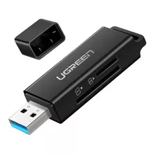 Leitor De Cartão Portátil Ugreen Usb 3.0 Para Sd + Tf