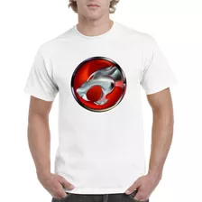 Camisas Para Hombre Thundercats Blancas Diseños Simbolo