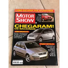 Revista Motor Show 233 Fiat Stilo Meriva Saveiro Xtreme R019