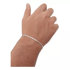 Pulseira Masculina Piastrine Prata 925 Original