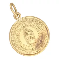 Medalla De 18k Oro Amarillo, 12 Gramos