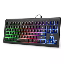 Gamer Led Rgb Compact Rii Rk104 Retrolighting