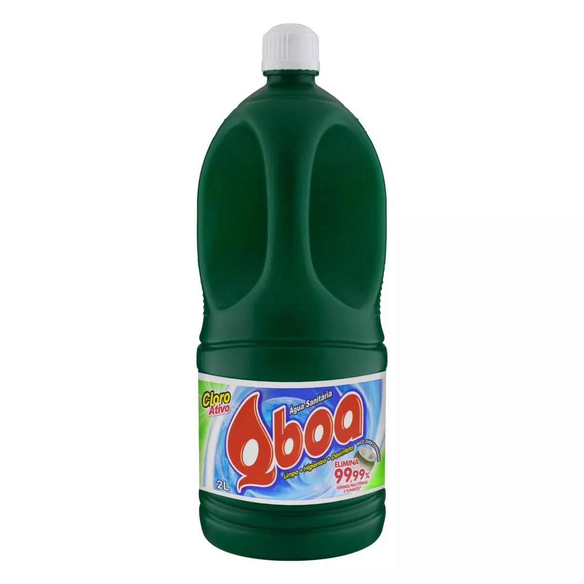 Água Sanitária Qboa Frasco 2l