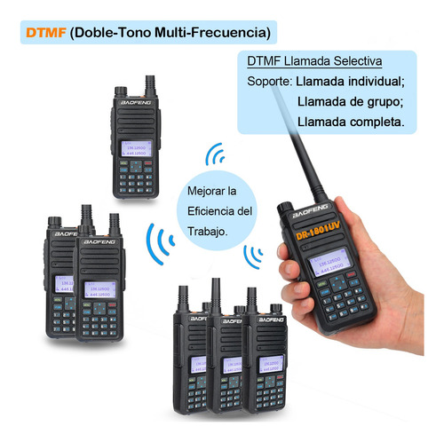 Radios Wokitokis Compatible Motorola Digital/analgica U/vhf Foto 7