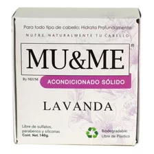 Acondicionador Solido Mu&me Lavanda 140gr