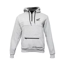 Buzo Hoodie Gris Mujer Original Honda T Xl Centro Motos