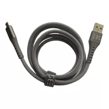 Cable Micro Usb Ebs Data Cable V8 1,20m Gris Ultra Speed