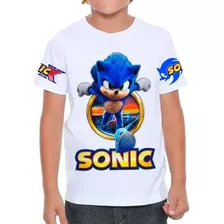 Franela De Niño Sonic 