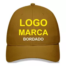 Boné Personalizado Bordado (frente+lateral) + Dad Hat + Logo