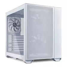 Gabinete Para Jugadores Lian Li O11 Air White Mini-itx Temp Glass