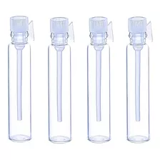 100 Flaconetes 1 Ml Vidro Pressão Amostra De Perfume