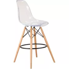 Taburete Eames Transparente