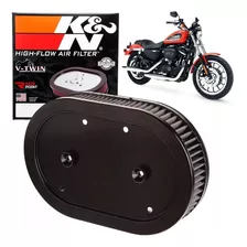 Filtro Ar K&n Harley Davidson Sportster Xl883 Xl1200 Hd-0900