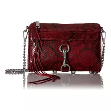 Bolsa Rebecca Minkoff Hu17 Rojo Snake