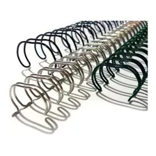 Caixa Espiral Garra Duplo Anel Wire-o 3x1 A4 7/16 90 Fls