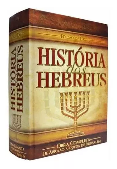 Historia Dos Hebreus - Flavio Josefo Edição De Luxo